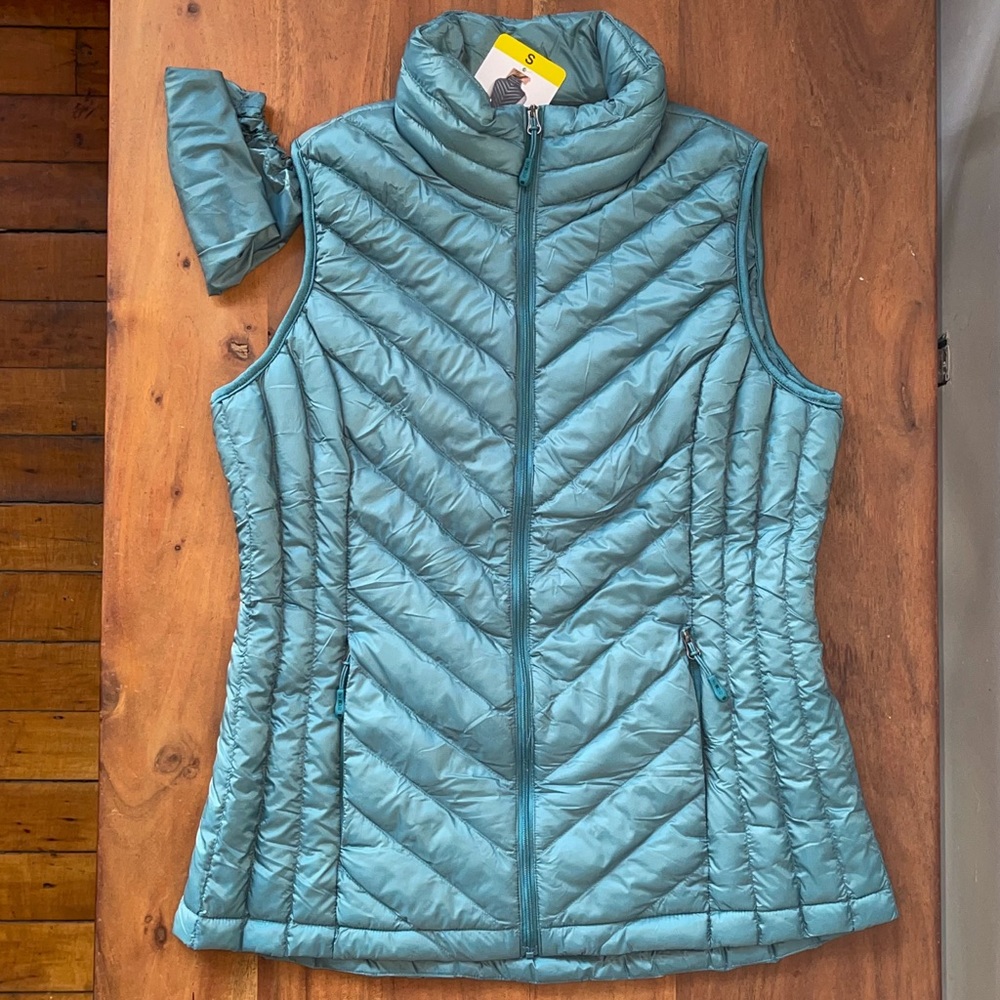 32 DEGREES Heat Womens Packable Vest Small NWT